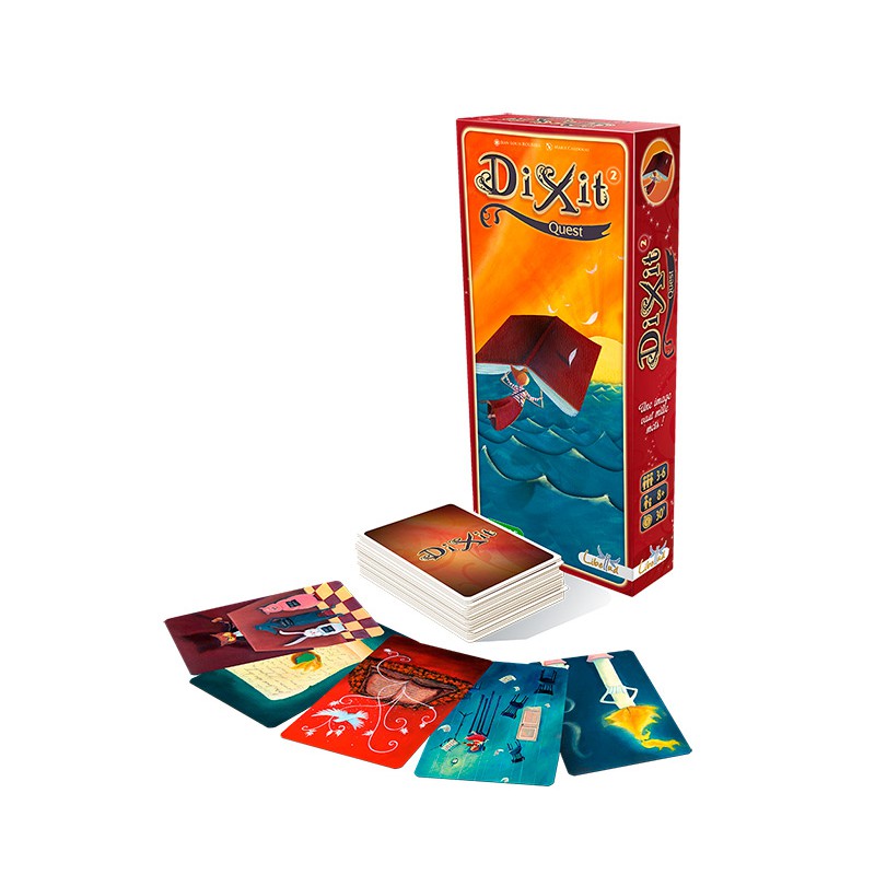DIXIT 2 Quest (ESPANSIONE 84 CARTE)