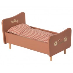 Letto in legno, mamma Teddy